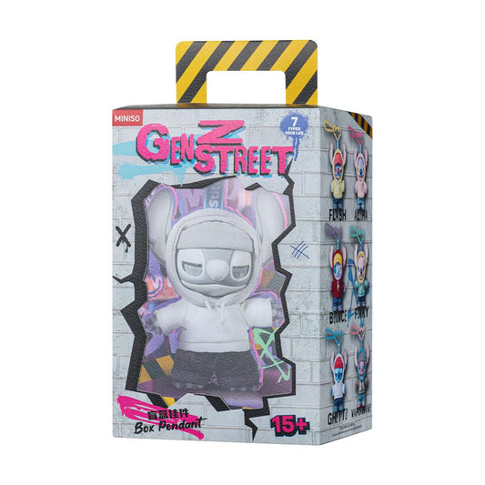 MINISO Disney Stitch GenZ Street blind box figure reveals a collectible design for fans