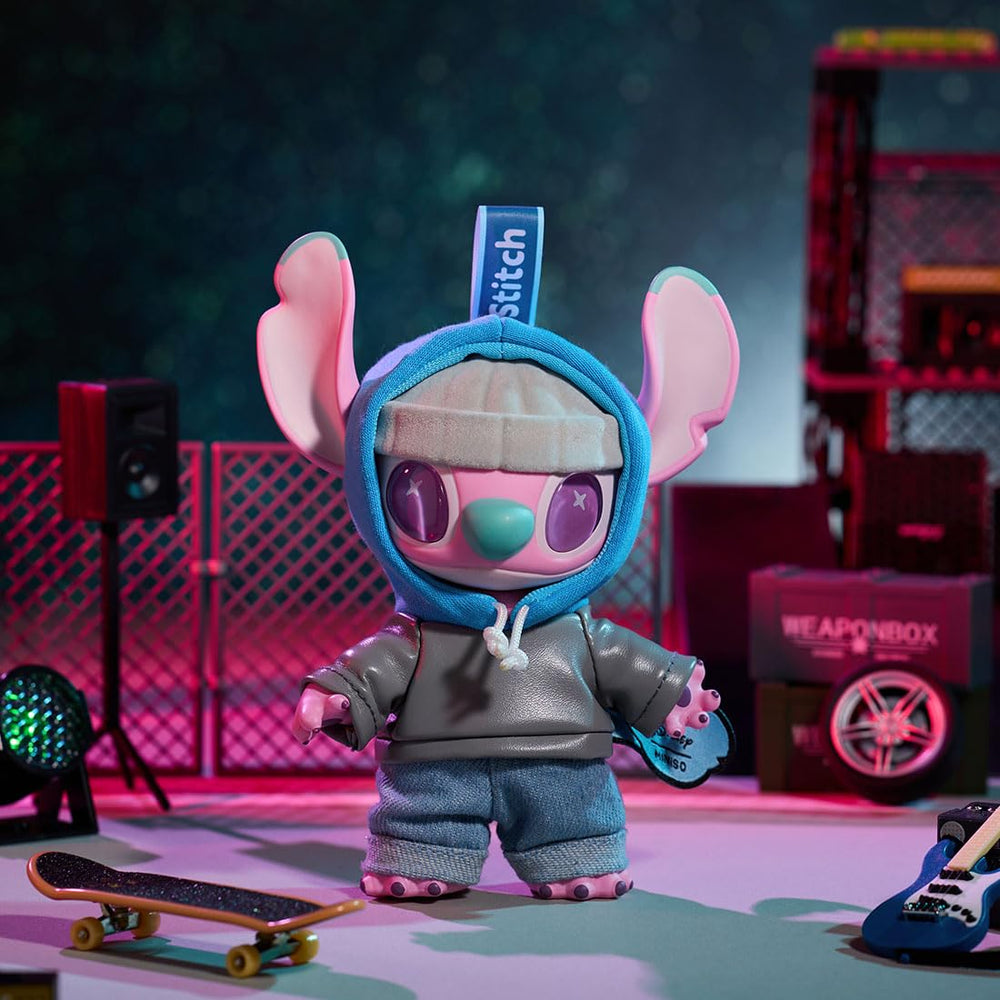 MINISO Disney Stitch GenZ Street retro figure with durable craftsmanship