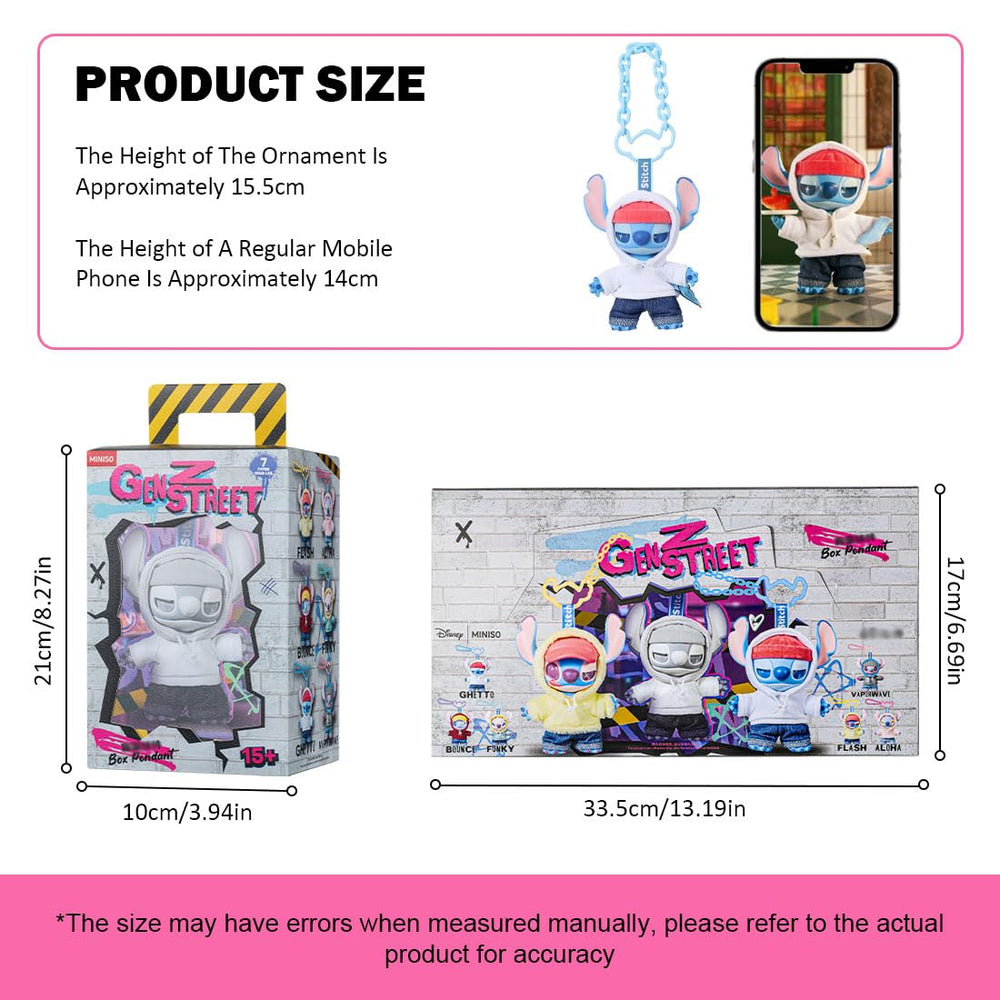 MINISO Disney Stitch GenZ Street blind box unboxing adds nostalgic surprise