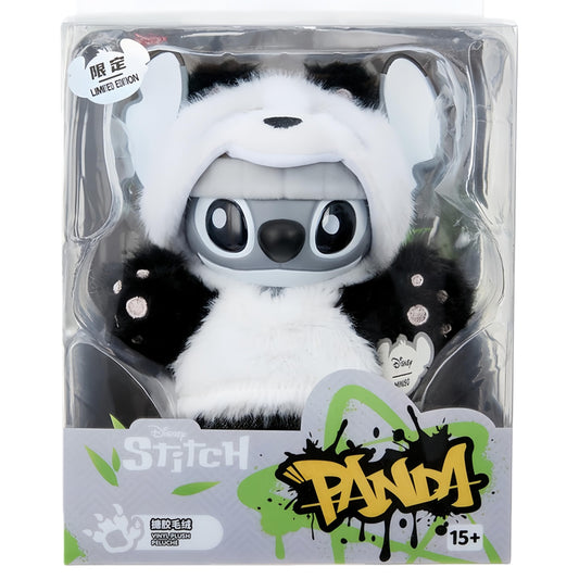 MINISO Stitch panda pendant adds whimsy to shelves, bags, or keys.