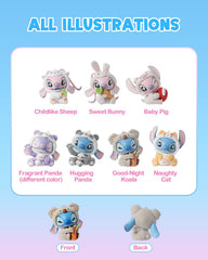 MINISO Disney Stitch Sweet Bunny figure bright colors for shelves