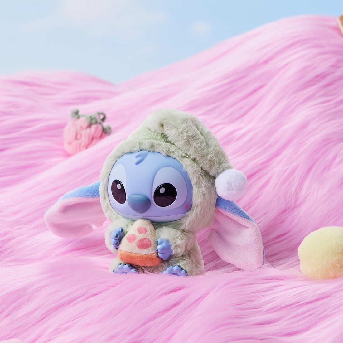 MINISO Disney Stitch vinyl figure showcases premium craftsmanship for display.
