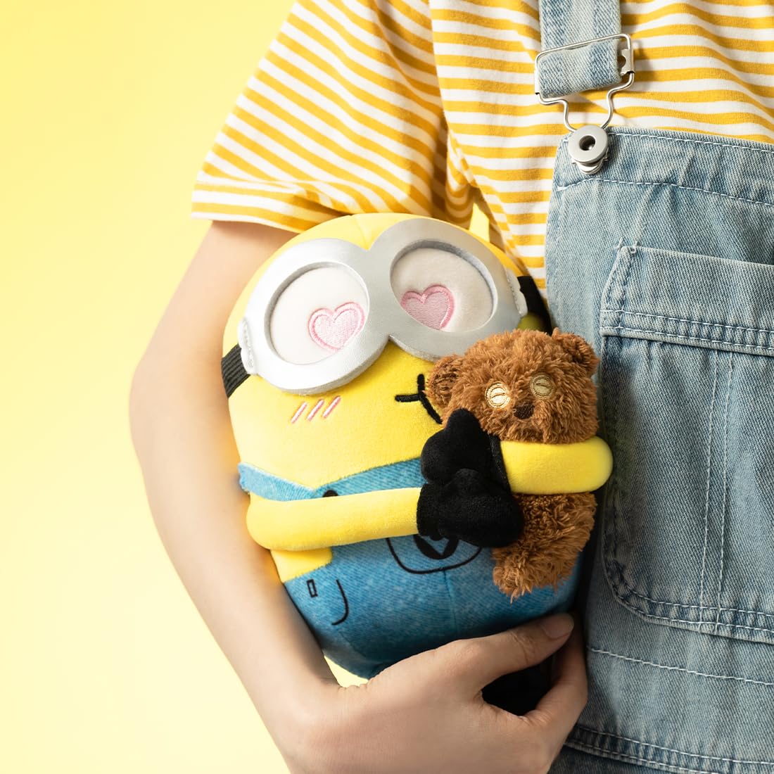 MINISO Durable and easy-clean Minions plush fabric for busy families.