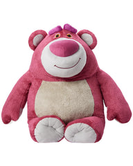 MINISO Lotso 28-inch plush, cuddly centerpiece for fans and collectors.