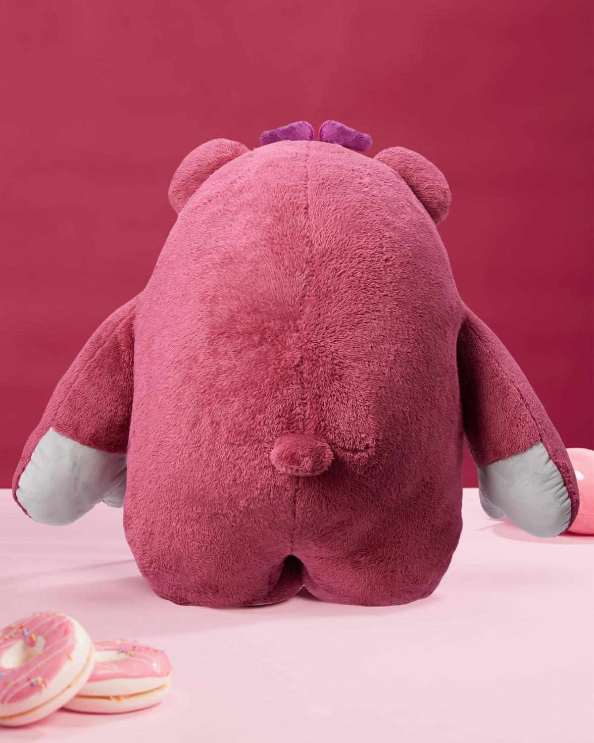 MINISO Lotso friendly smile captures classic Toy Story charm.
