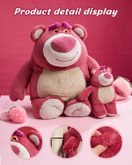 MINISO Lotso purple bow detail adds charm to any display.