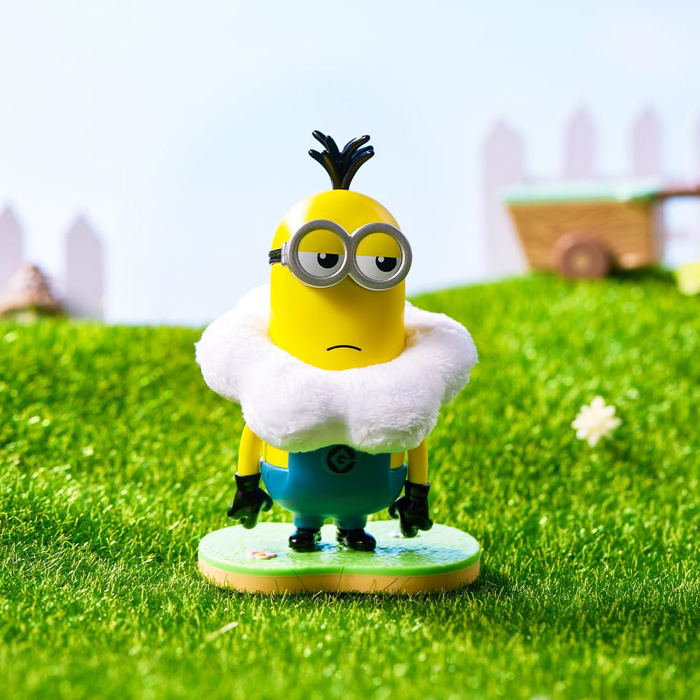MINISO Minions flower garden figure with long-lasting colors and safe materials