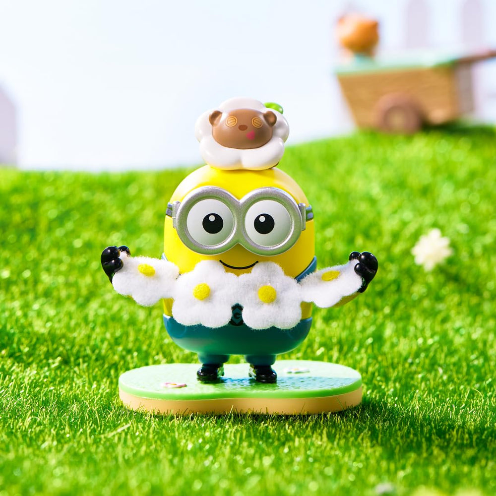 MINISO Minions flower garden figure pairs well with shelves