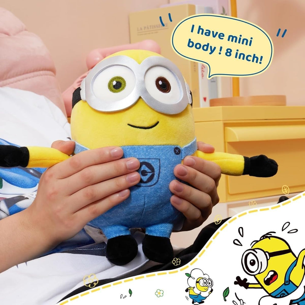 MINISO Minions plush is soft and huggable for comfort.