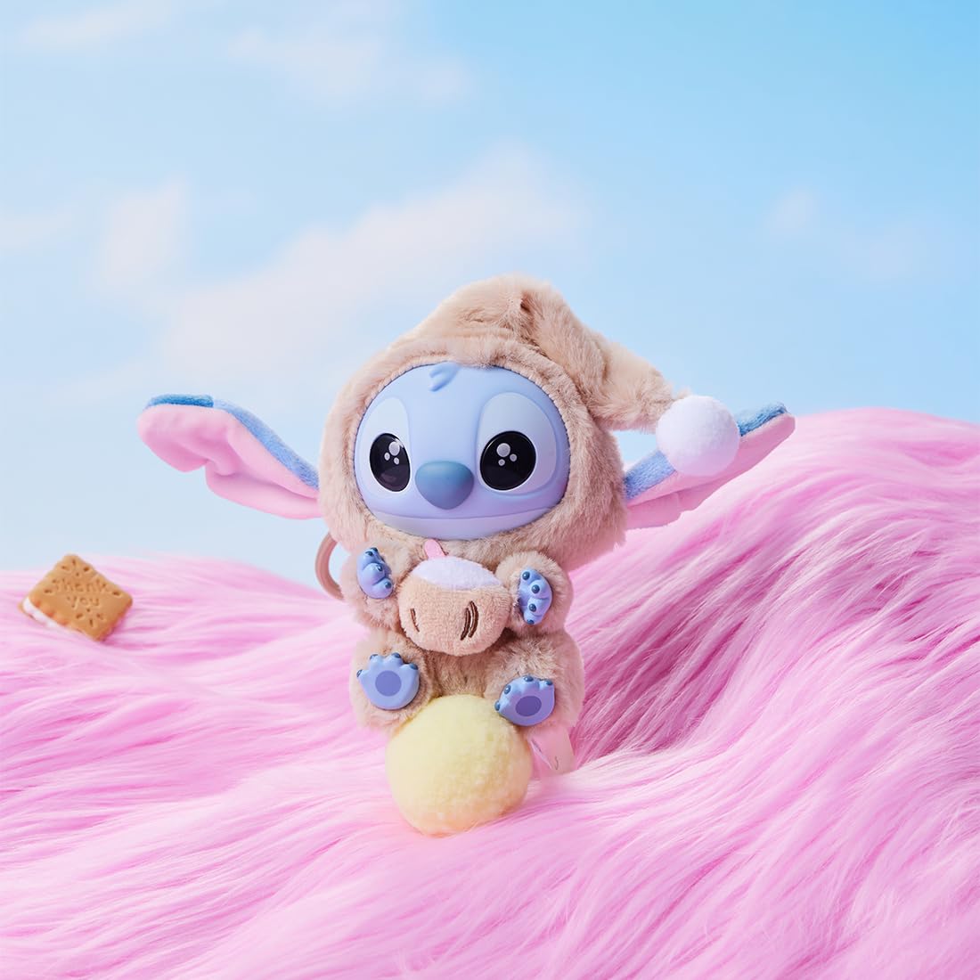 MINISO Stitch vinyl figure offers a random design for playful collections.