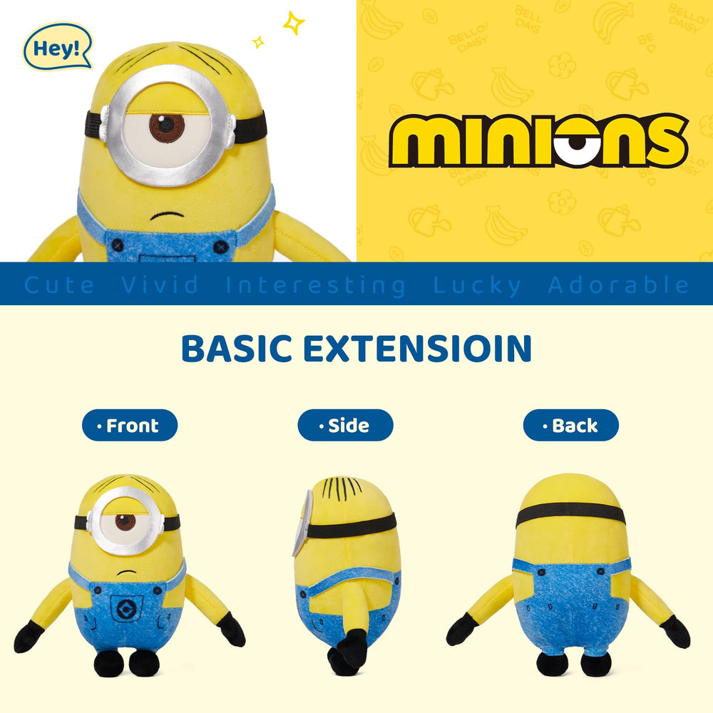 MINISO Stuart Minions plush kawaii design sparks imaginative play.
