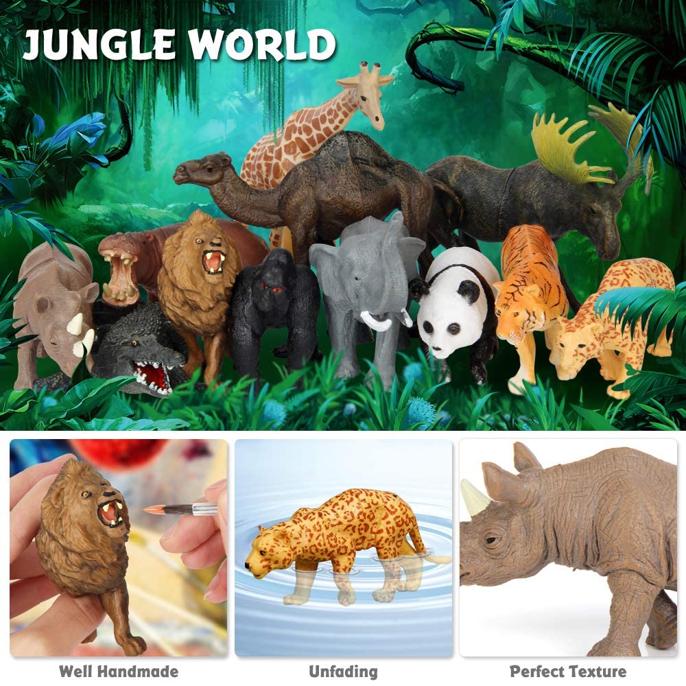 Mini Tudou crocodile figure adds dramatic habitat scenes