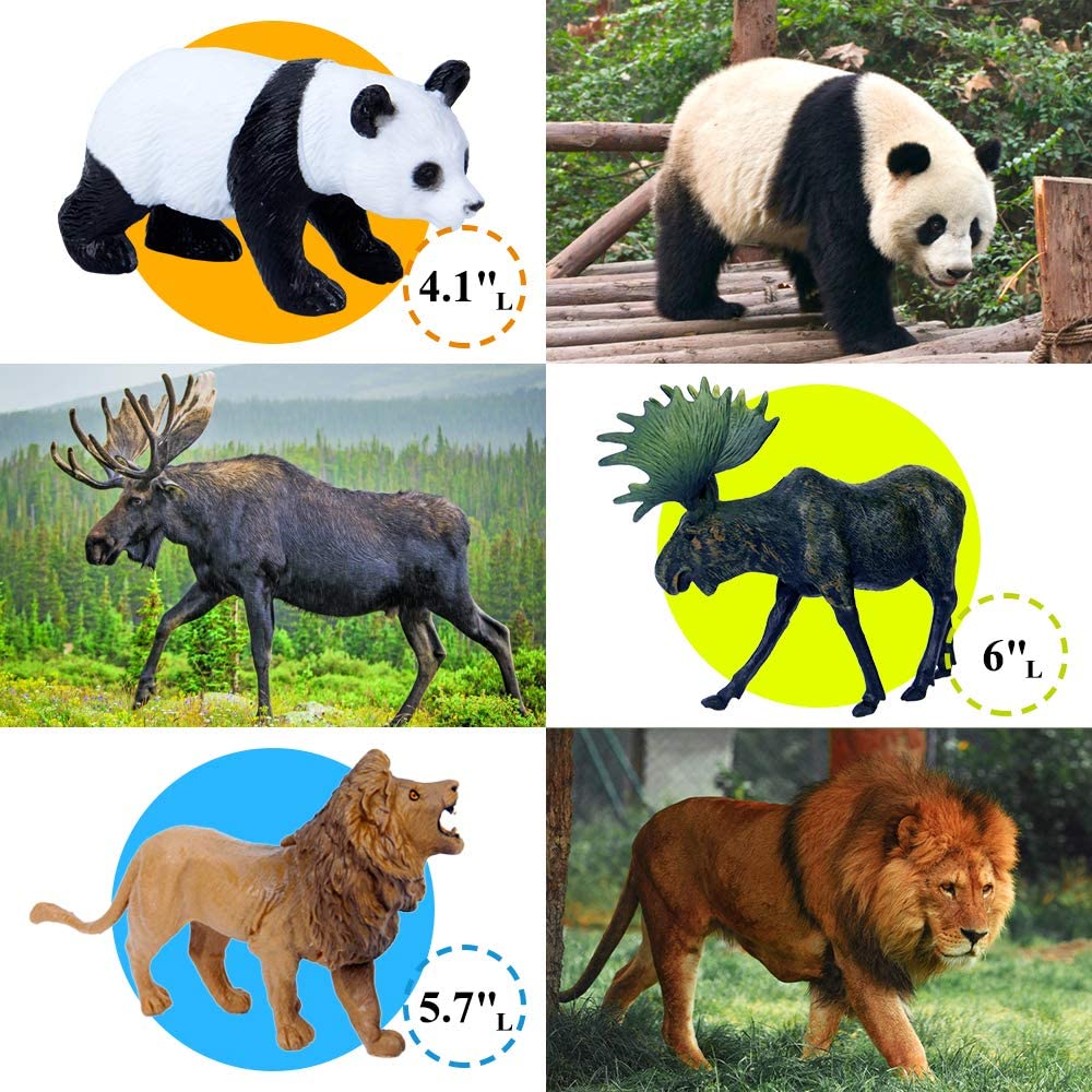 Mini Tudou giraffe figure inspires imagination and awareness