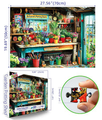 MINIWAN colorful plants and tools scene inspires immersive, mindful puzzle play.