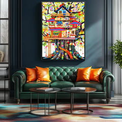 MINIWAN 15x23 inches completed image ready for framing to brighten any room.