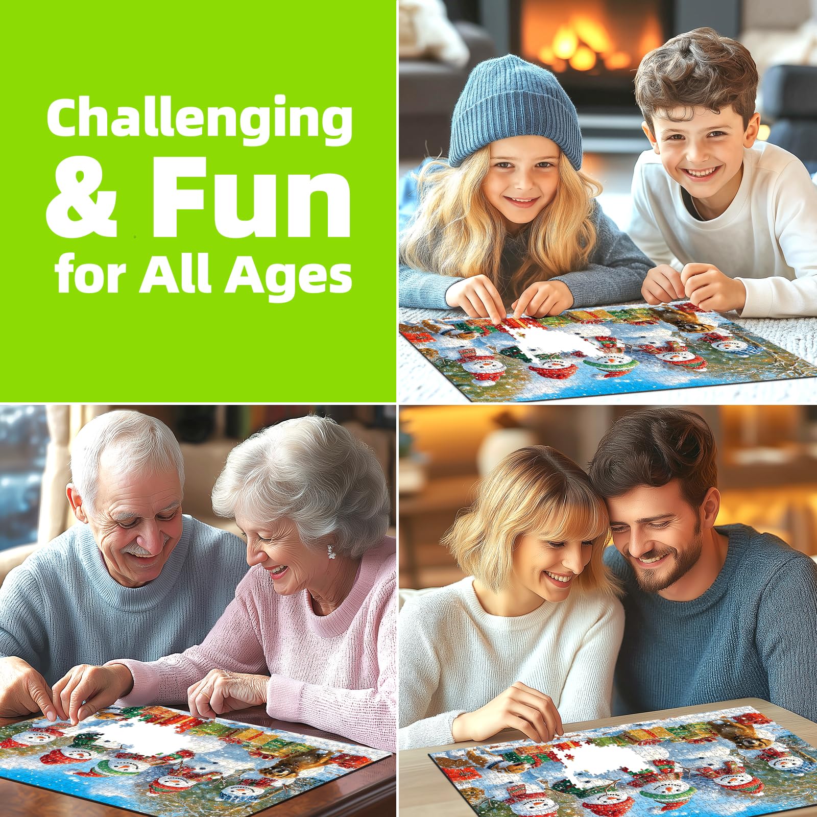 MINIWAN Gift-ready puzzle perfect for Christmas and birthdays