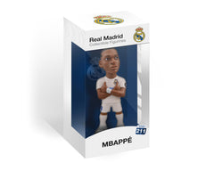 MINIX collectible figurines Mbappé Real Madrid close-detail shows precision and artistry.