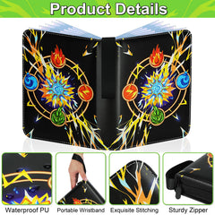 Minkeytal waterproof PU leather binding with wristband and zipper.
