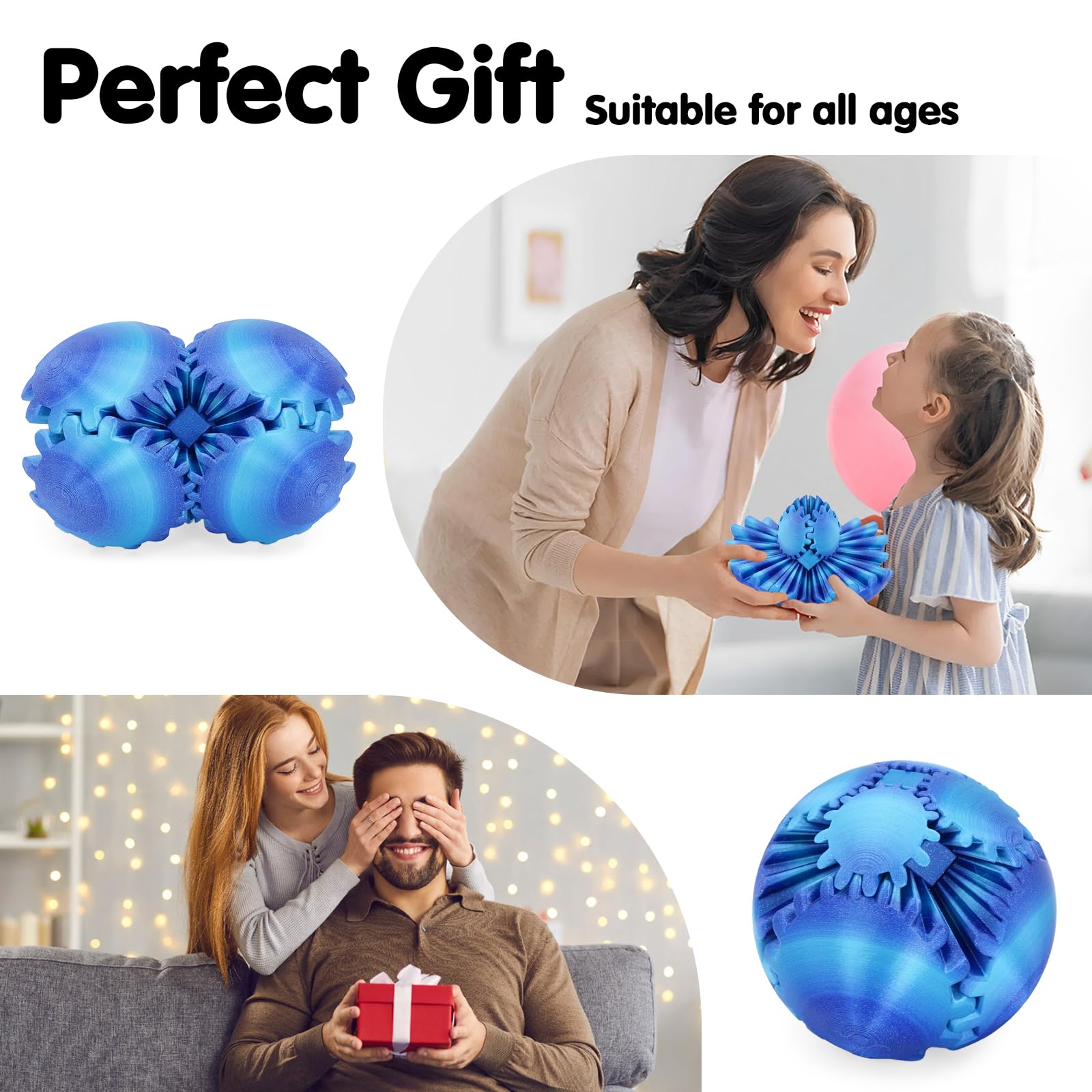 Minleway Gear Ball gift-ready packaging for tech enthusiasts and kids.