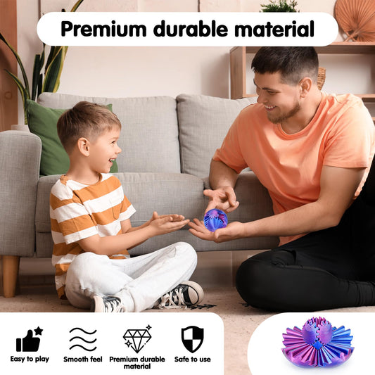 Minleway Gear Ball rotating gears, smooth motion for stress relief