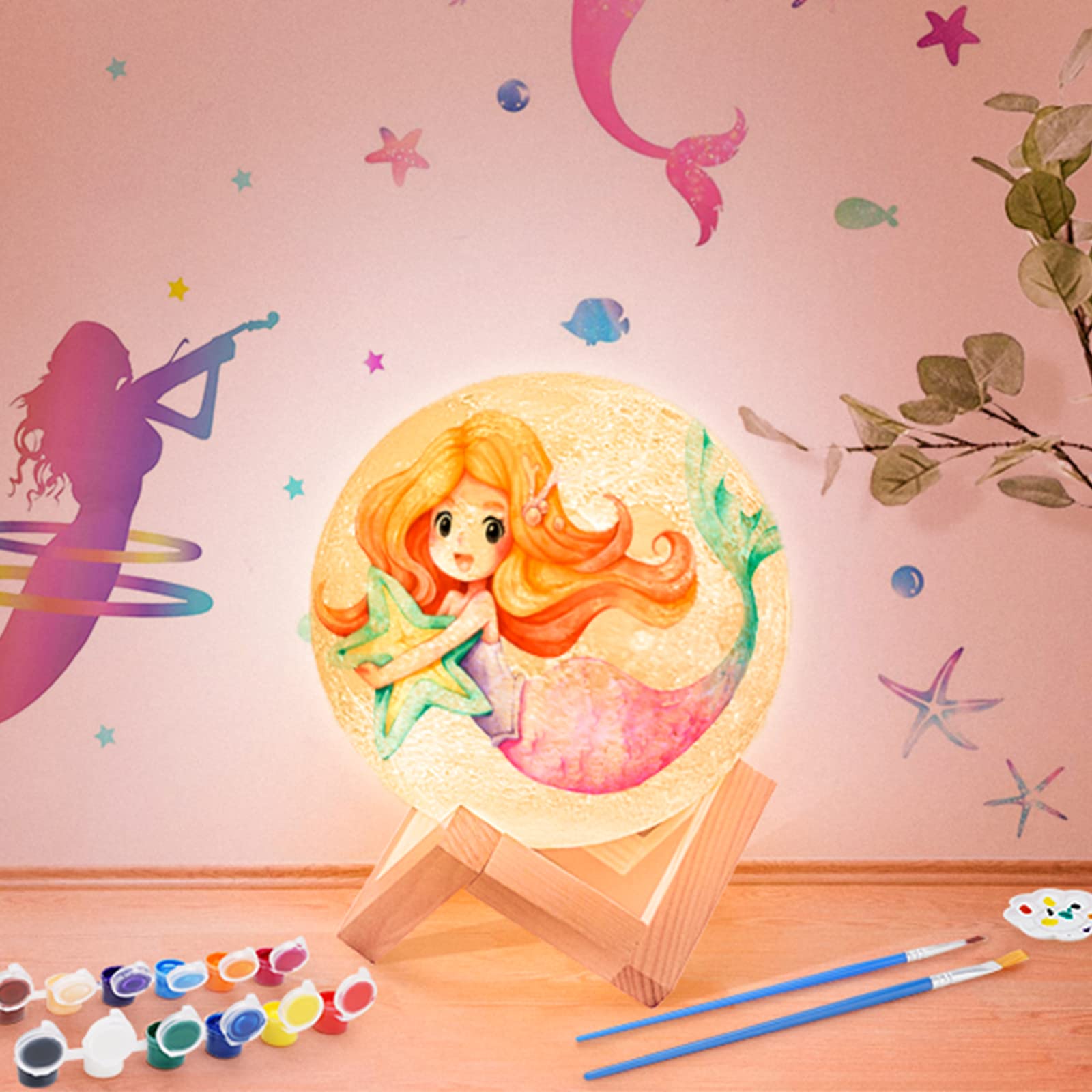 Minleway paint palette and brushes for bright, precise artwork