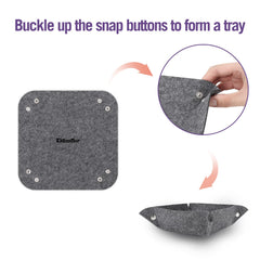 Minne Baby Kidoodler TPU cover protects unfinished puzzles from spills and pets.