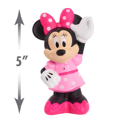 MINNIE MOUSE 3-PACK bath toy set showcasing all characters.