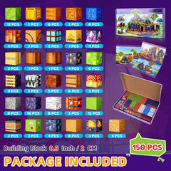 Minoskia magnetic blocks castle design for imaginative construction play.