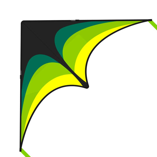 Mint's Colorful Life Delta Kite with bright colors, easy to fly for beginners.
