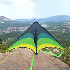 Mint's Colorful Life Delta Kite, ready to fly with quick setup.