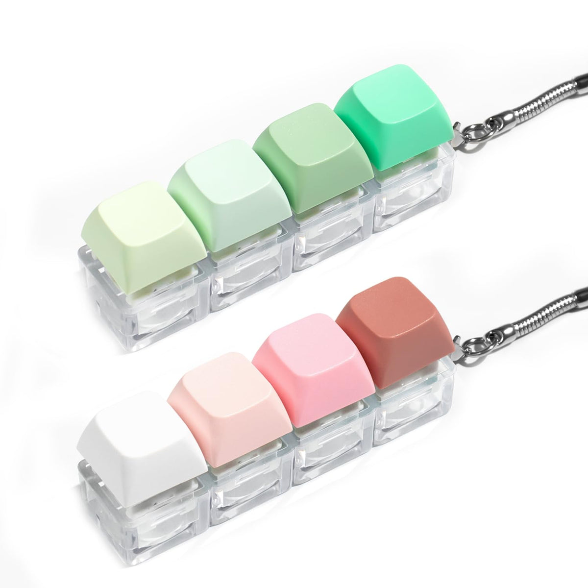 Mintcaps keyboard fidget 2pack set for daily stress relief and focus.