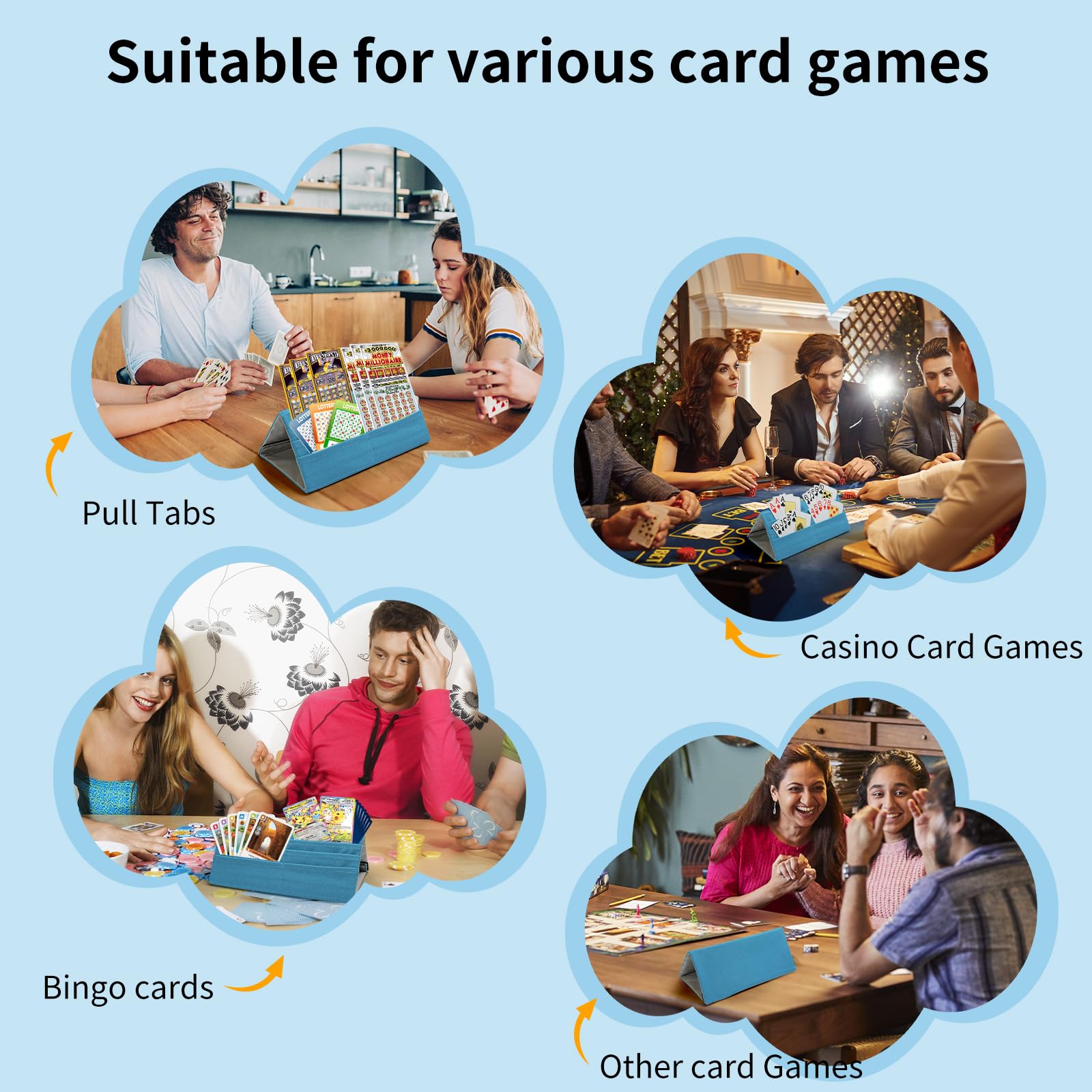 Durable canvas construction from Minventiss withstands long game nights.