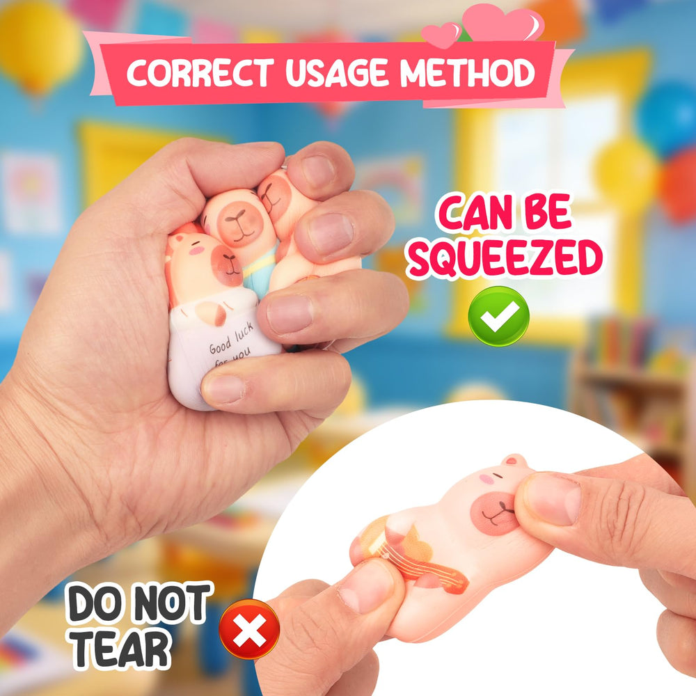 MINYSIC squishies are washable and reusable for endless playtime.
