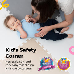 MioTetto Anti-slip surface supports safe, stable crawling and play sessions