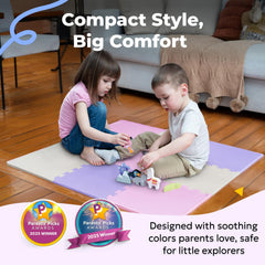 MioTetto crawling area supports curious babies during floor play