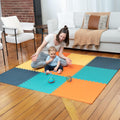 MioTetto interlocking tiles set for safe crawling