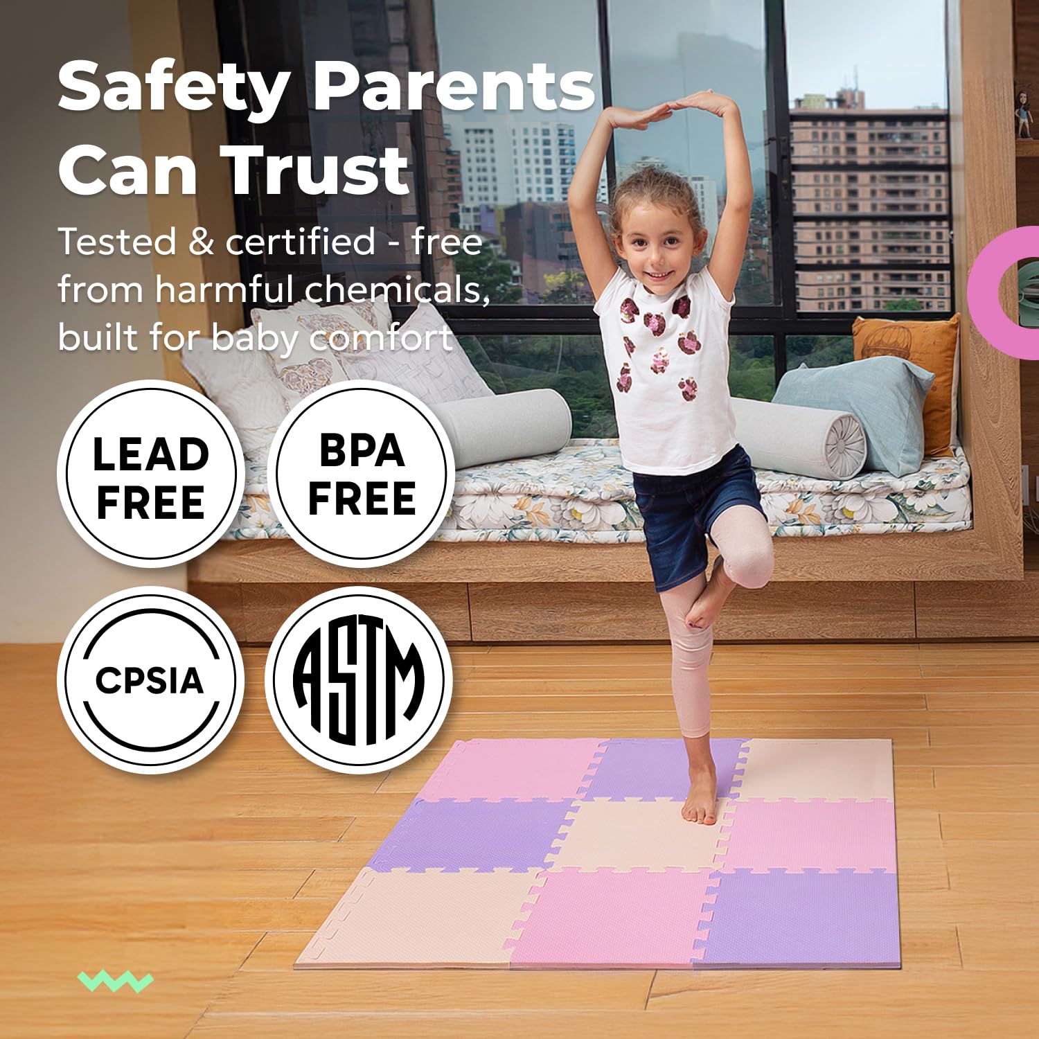 MioTetto surface is waterproof and easy to wipe clean