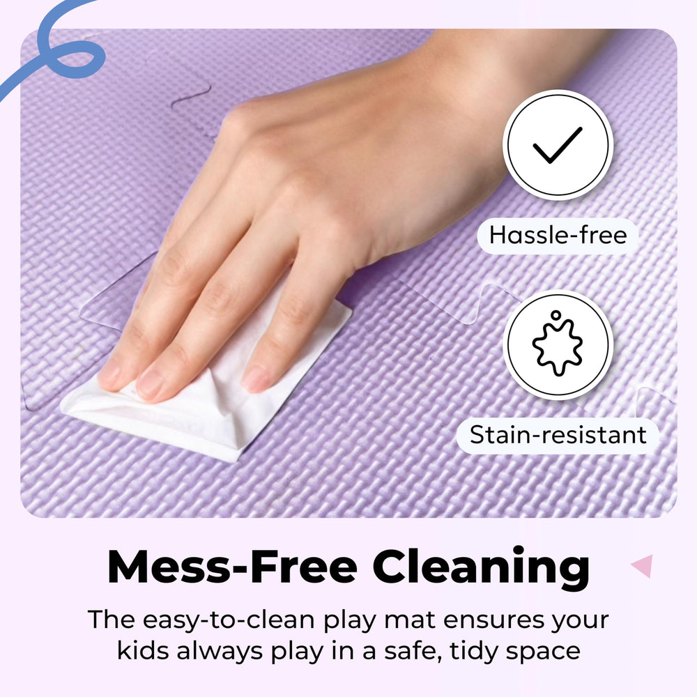 MioTetto easy-clean surface keeps play area hygienic for daily use.