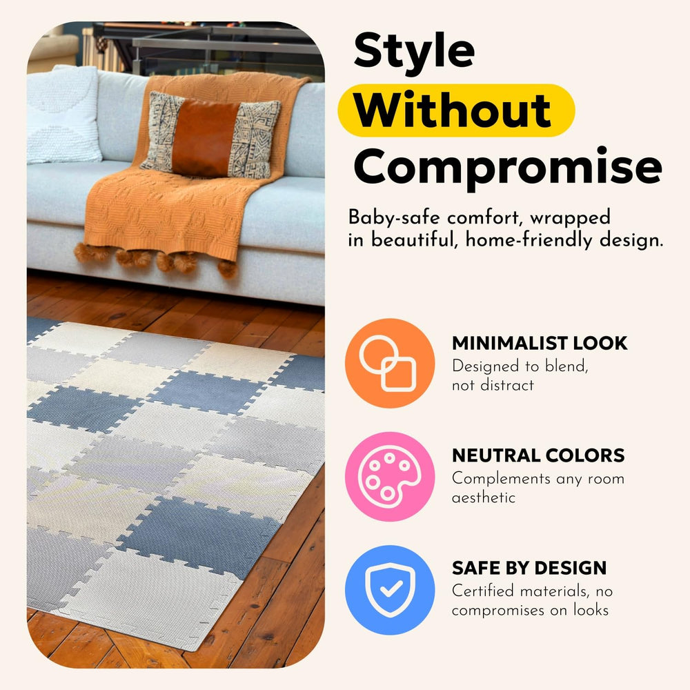 MioTetto high-density EVA foam cushions playtime activities.