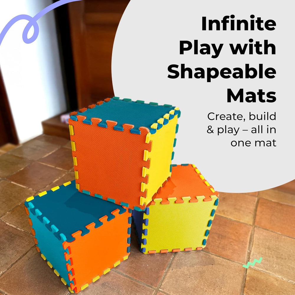 MioTetto mats used during tummy time and crawling