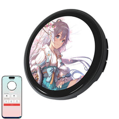 MIQUEES electronic anime badge display on a backpack for vivid cosplay moments