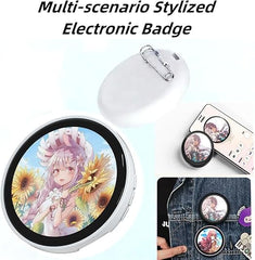 MIQUEES badge showing a slideshow of anime designs.