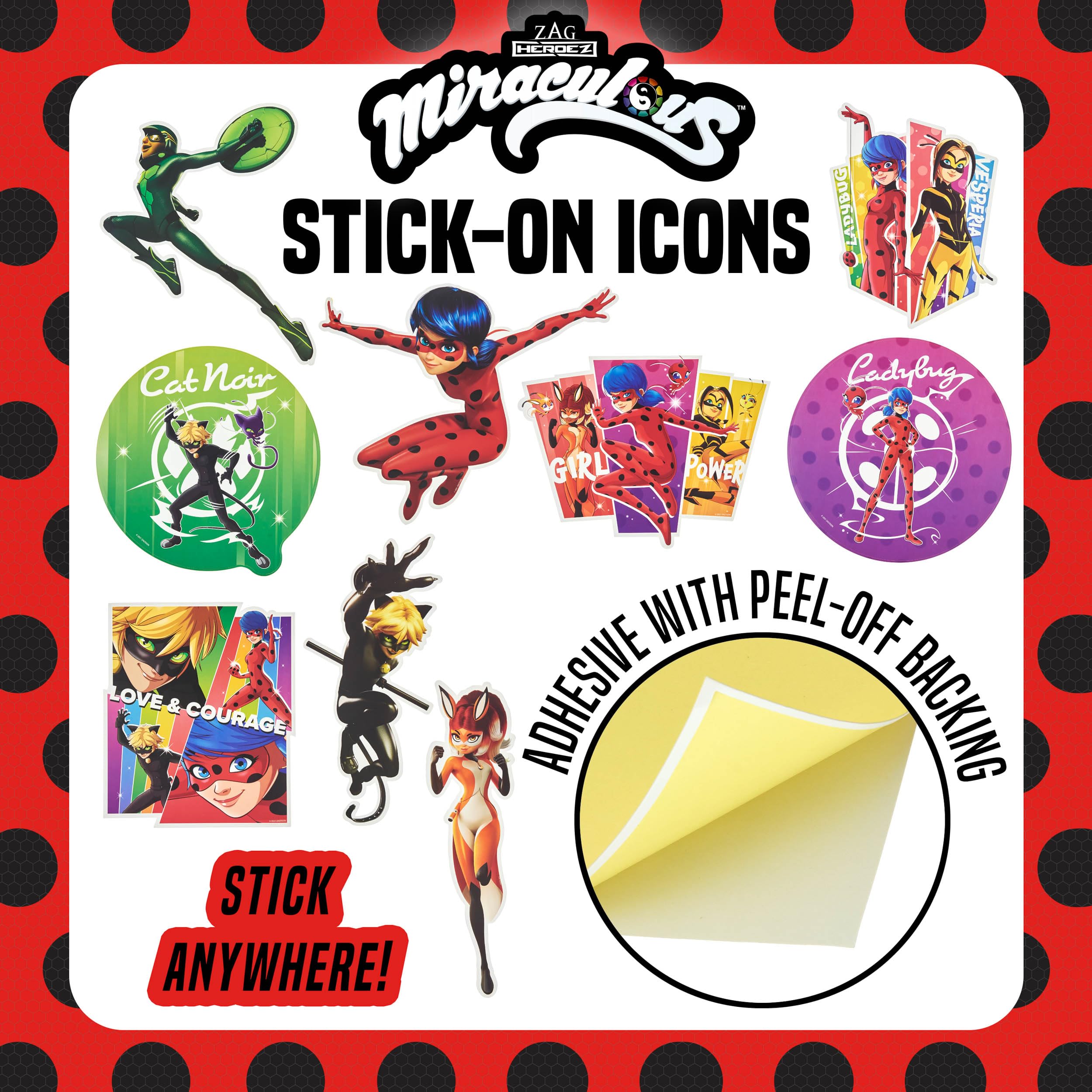 Miraculous icons for decorating and photo props