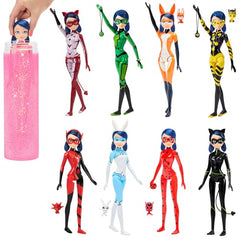 Miraculous Kwami accessories and removable masks enhance roleplay scenarios.