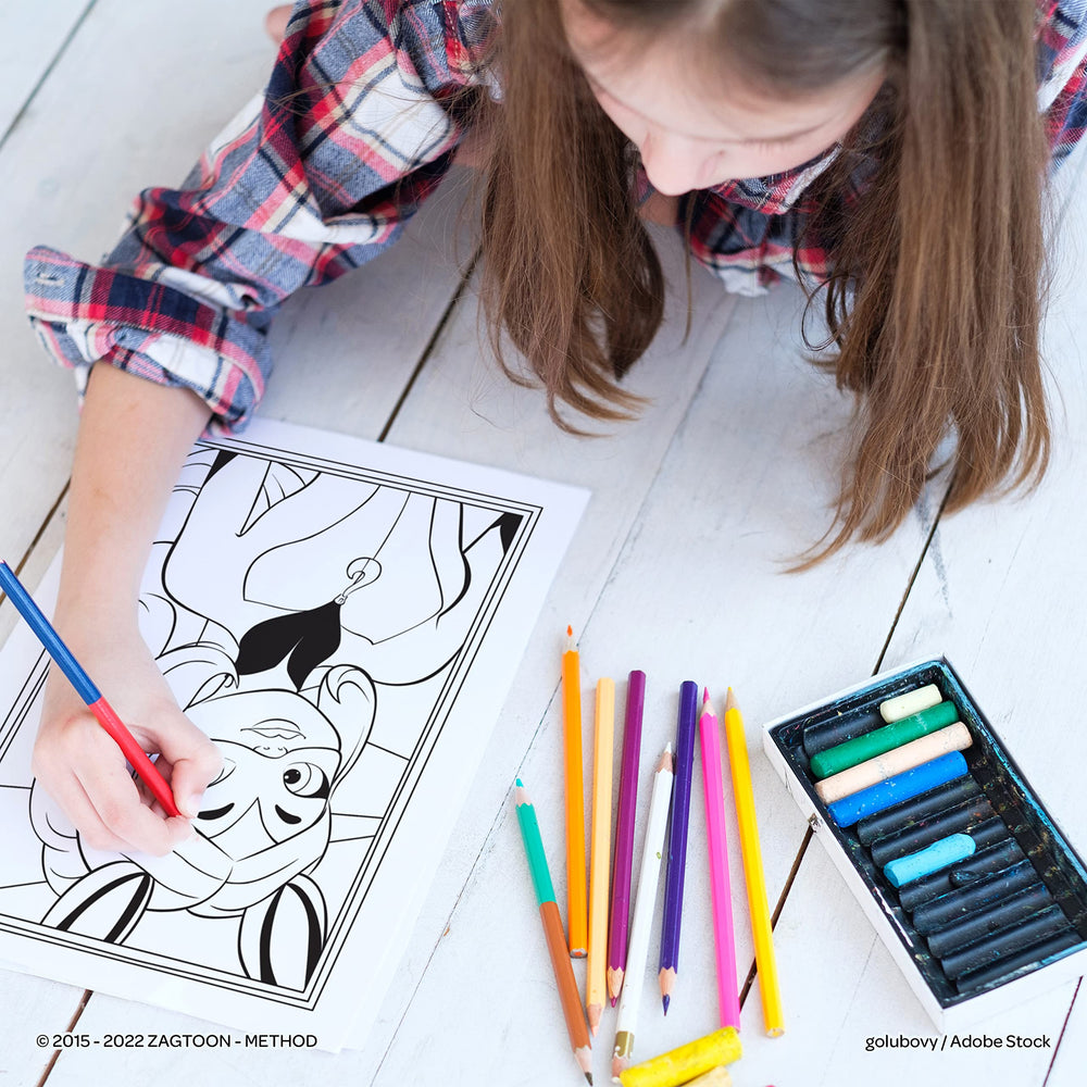 Miraculous Ladybug Cat Noir coloring activities page to spark imagination.