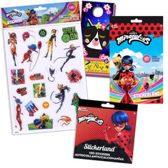 Miraculous Ladybug stickers for crafts and decorations
