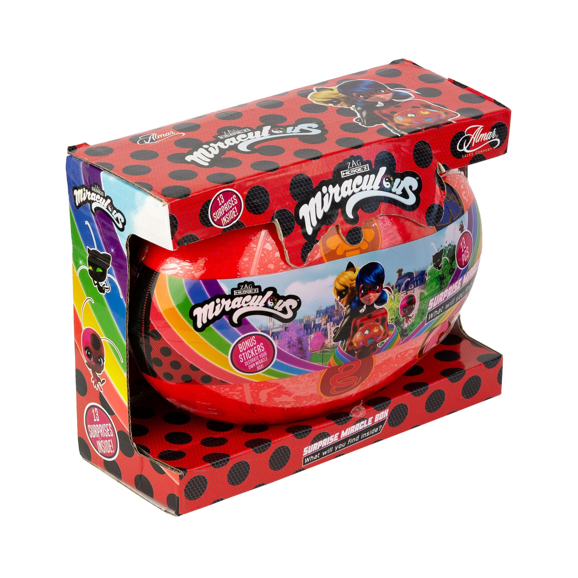 Miraculous bubble gum lip balm and eraser set