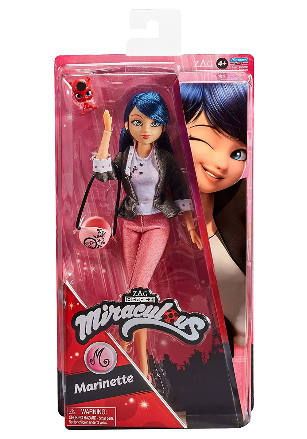 Miraculous Marinette 15-point articulation enables realistic posing and dynamic action