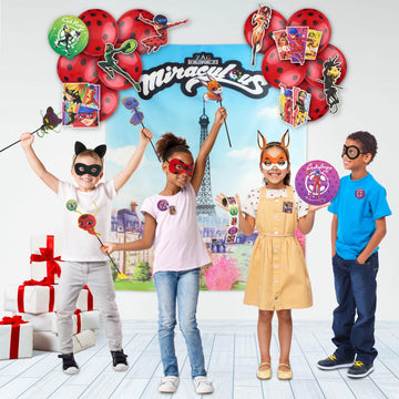 Miraculous masks for kids to wear during the celebration