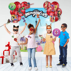 Miraculous masks for kids to wear during the celebration
